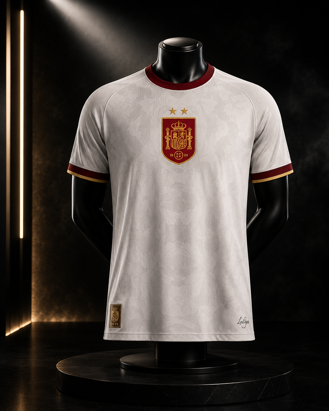 Spain 2026 Champions Jersey - White