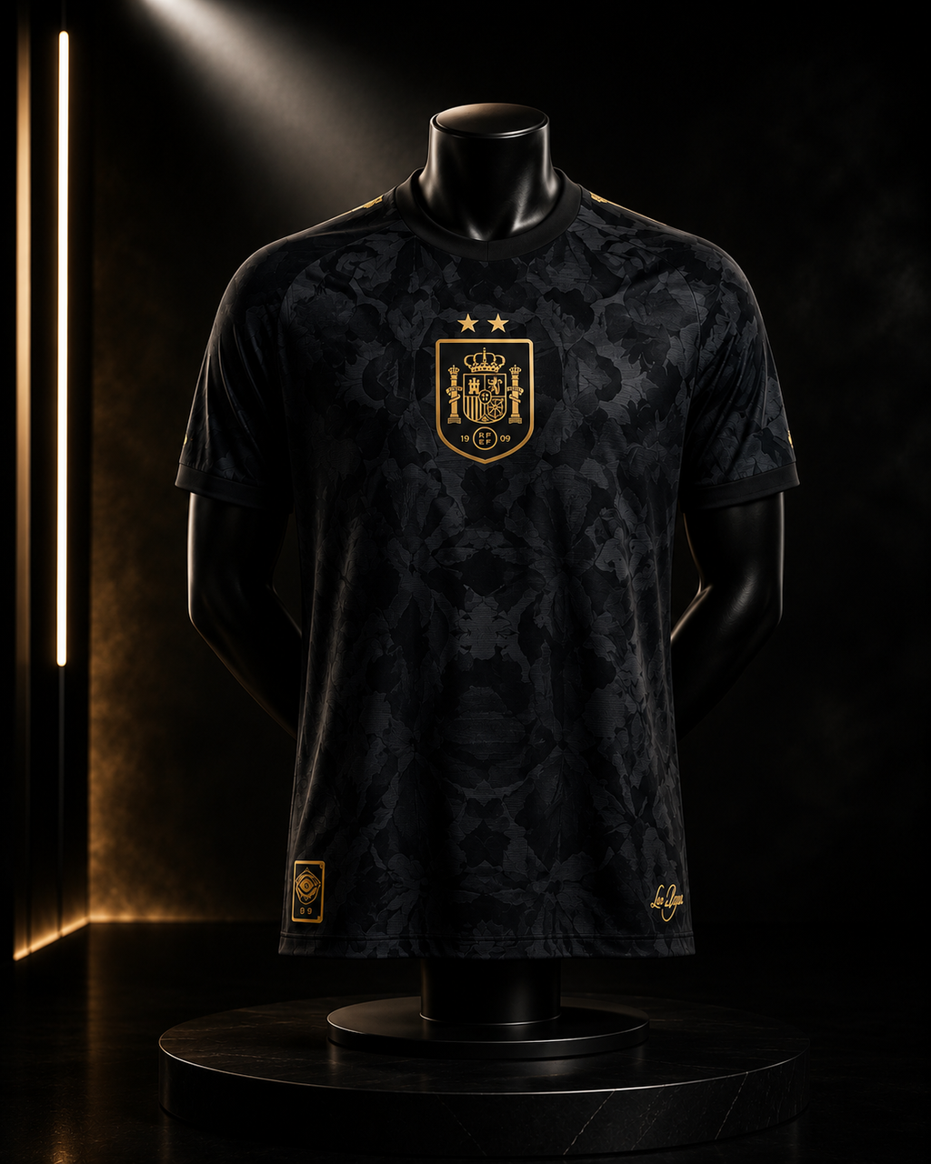 Spain 2026 Champions Jersey - Black