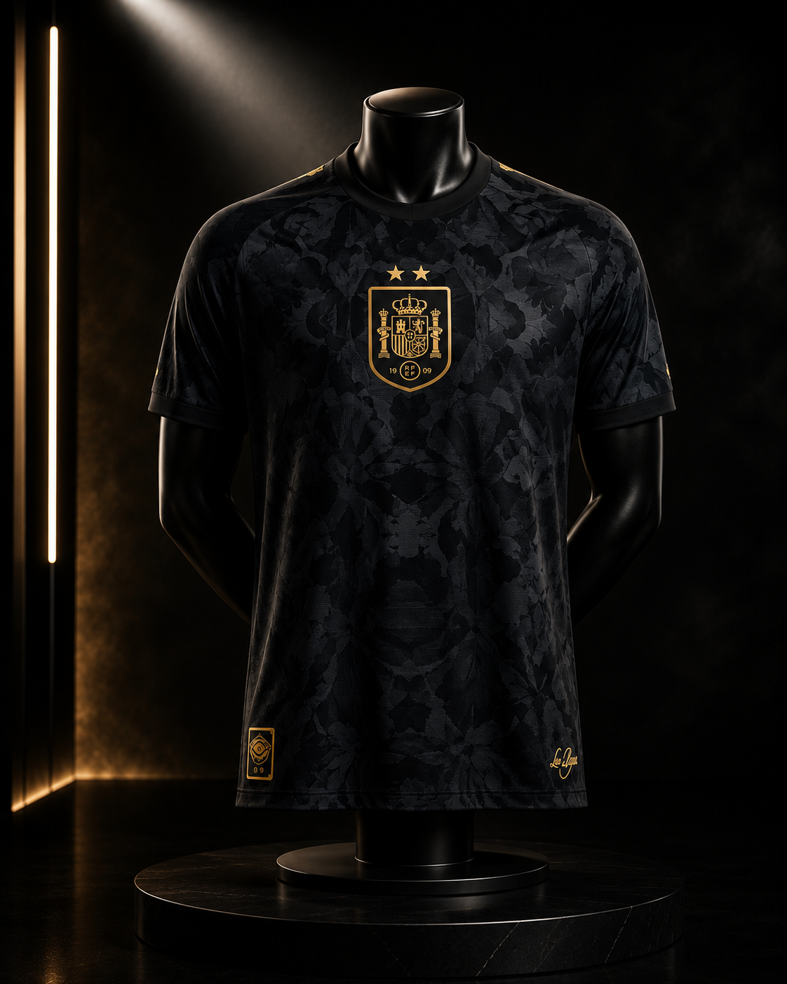 Spain 2026 Champions Jersey - Black