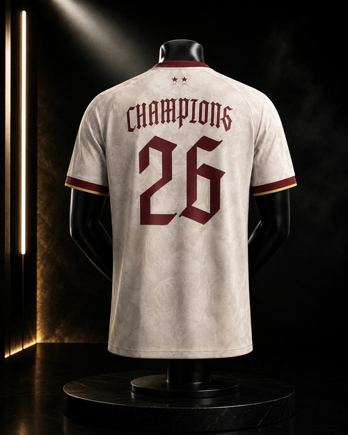 Spain 2026 Champions Jersey - White
